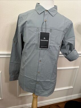 Craghoppers KIWI BOULDER LONG SLEEVE SHIRT - Cloud Grey